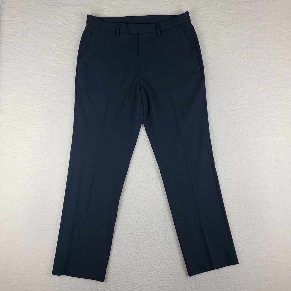 Ministry Of Supply Dress Pants Mens 32x30 Blue Velocity Performance Tech Golf